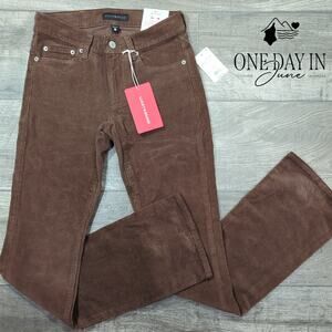 Lucky Brand Sweet Mid Rise Boot Corduroy Pants Size 00